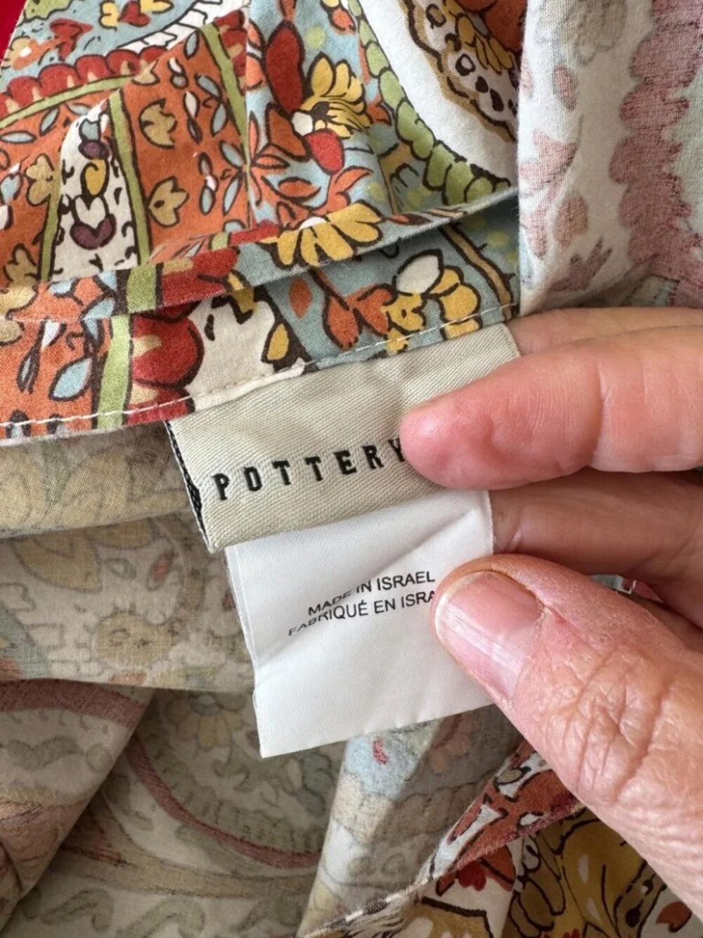 Pottery Barn pair standard